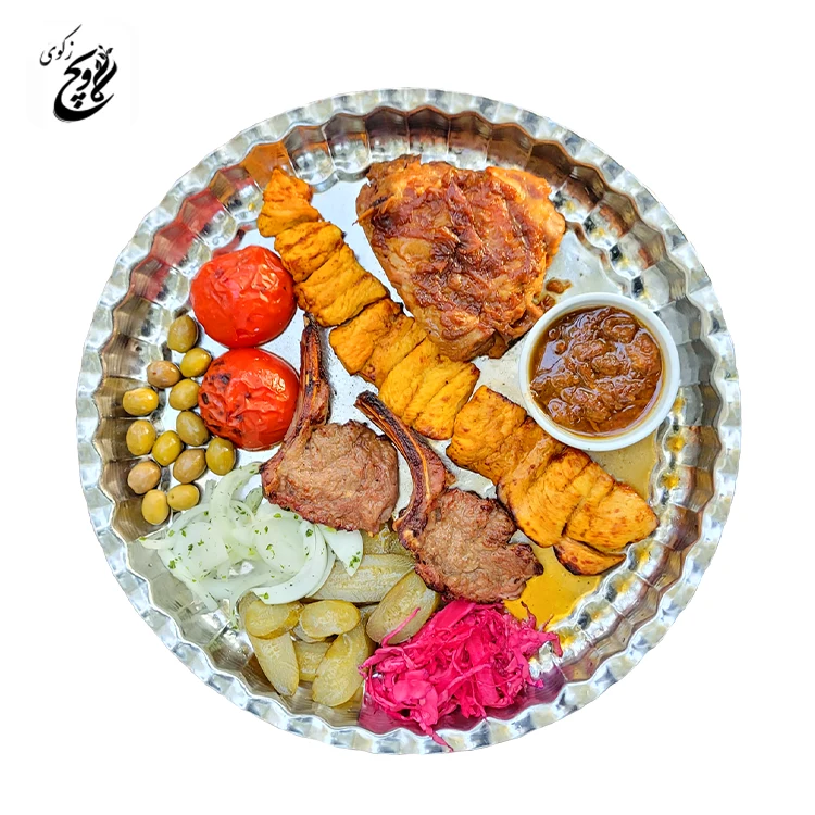 سینی لاکچری 2 نفره - منو رستوران لاویج