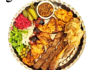 سینی ماهیچه 4 نفره - منو رستوران لاویج